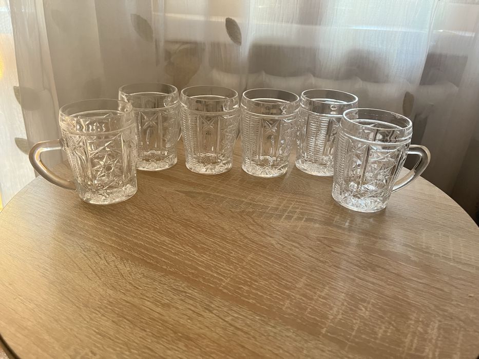 Продам кружки хрустальные СССР.