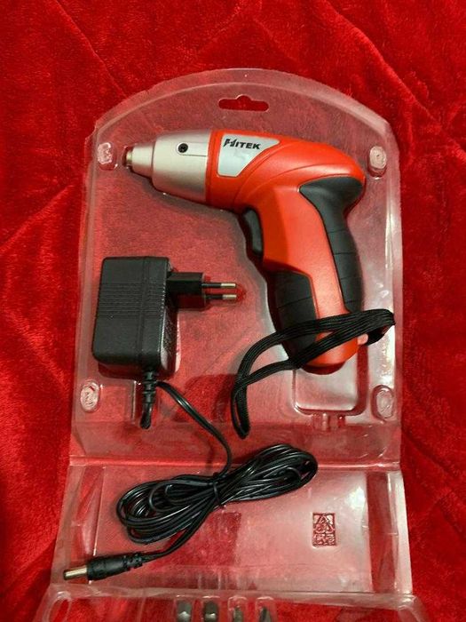 Surubelnita cu acumulator, baterie, portabila, Hitek.