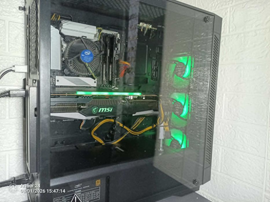 Пълен 2K Геймърски Сетъп (ПС + 200Hz Монитор + Периферия)