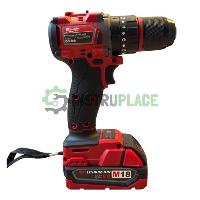 Акумулаторен Ударен Безчетков Винтоверт milwaukee 18V 5Ah