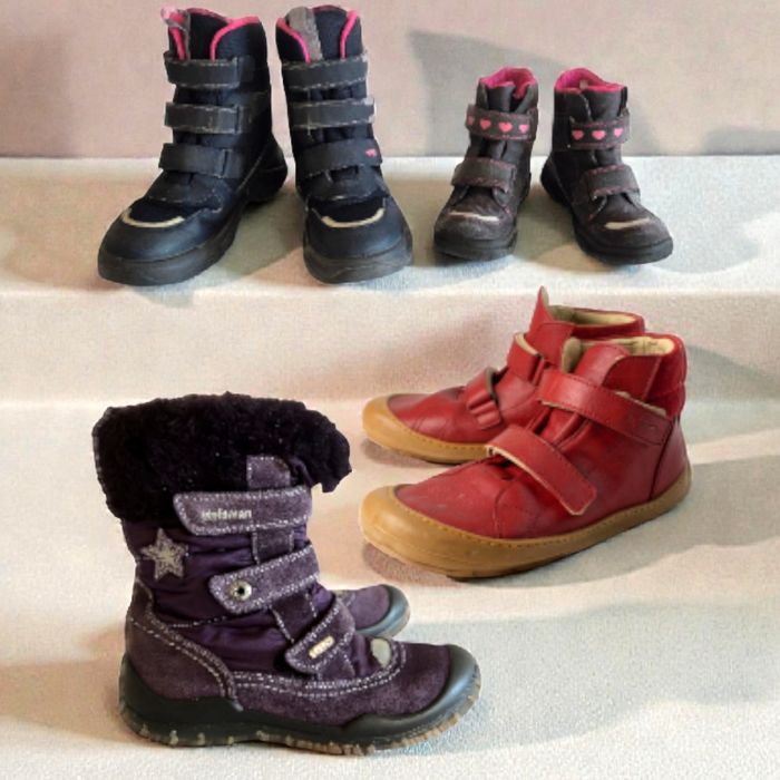 Детски зимни ботуши Elefanten, Aylla CHIRI, Superfit HUSKY  28 - 34