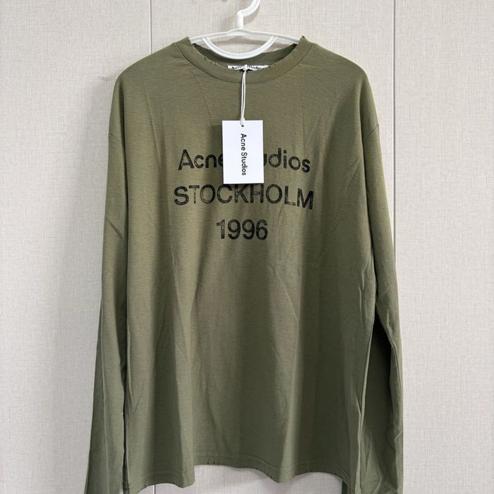 Лонгслив в стиле Acne Studios Stockholm 1996