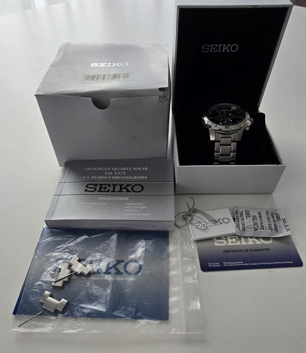 Ceas Seiko Quartz Solar Chronograph