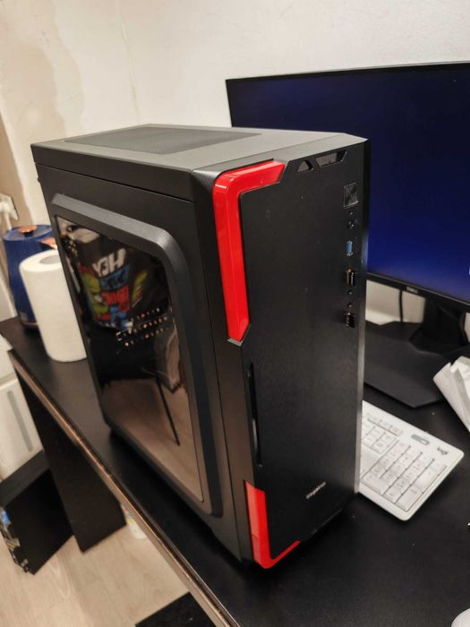 Kit Ryzen 5 7600, Ga-620M, 16Gb DDR5 6000, carcasa, sursa, cooler