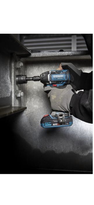 Masina de insurubat cu impact Erbauer EIW18-Li, 18V, 2400 rpm, 240 Nm