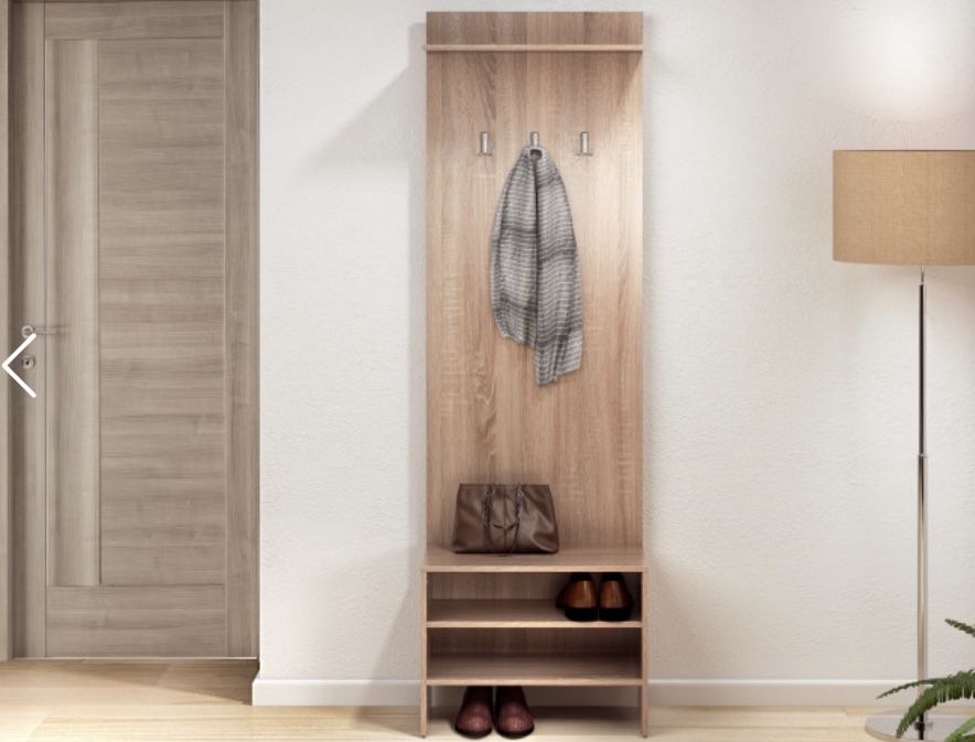 Портманто дъб сонома - без забележки