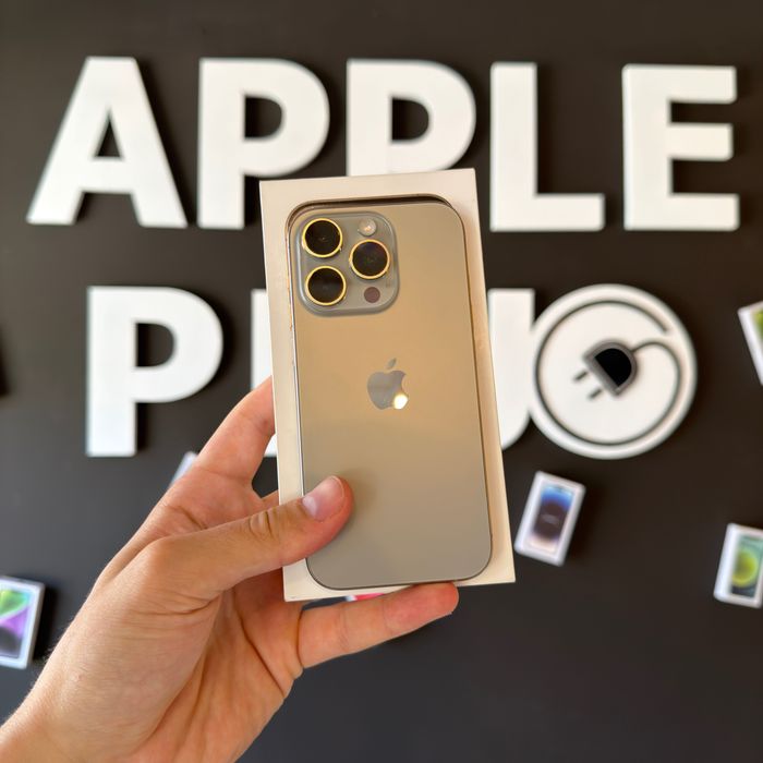 iPhone 16 Pro 256Gb Natural Titanium 93% + 24 Luni Garanție / Apple Plug