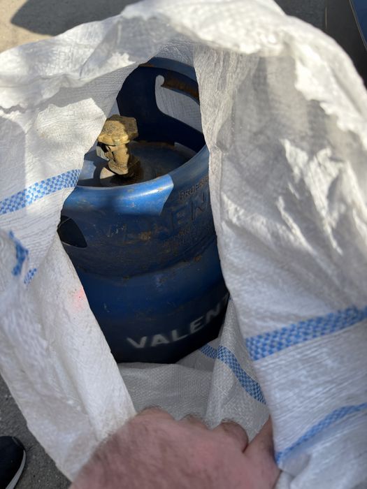 Butelie pentru aragaz.