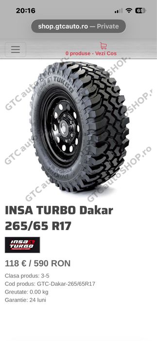 Roti, Jante, Offroad Iarna