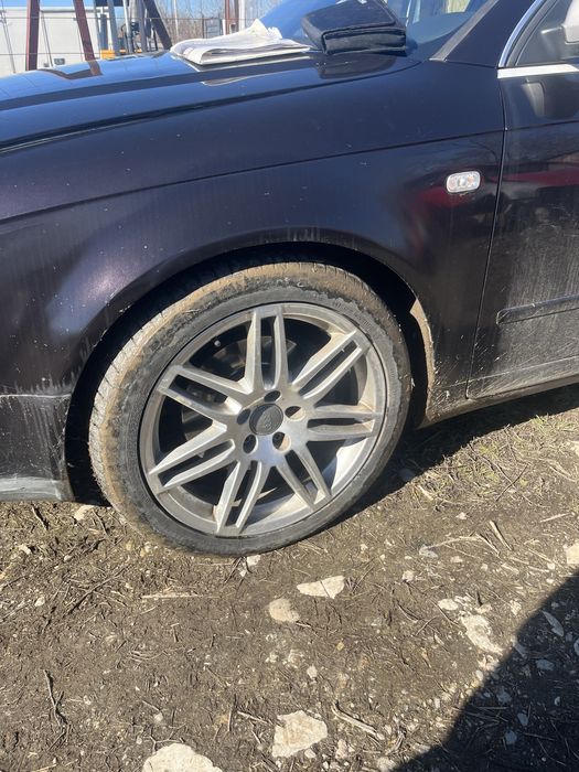 Jante 5x112 , 57.1 mm audi original , rs style! R18!