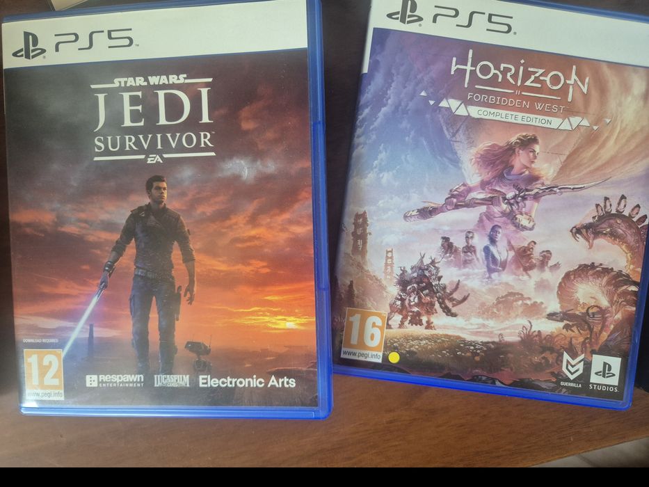 Продаю Horizon :Forbidden west и Jedi Survivor