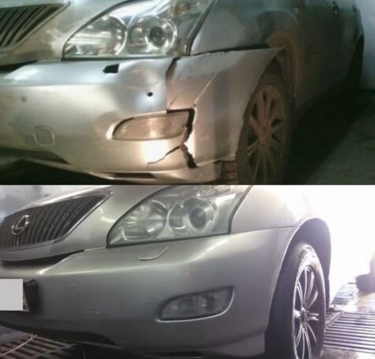 Ремонт бамперов,Покраска бамперов,Установка бампера и ремонт порогов ...