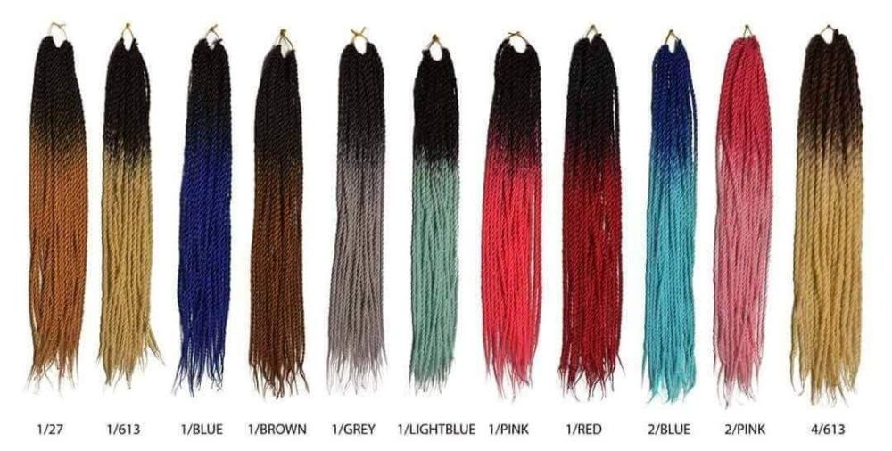 Нова намалена цена на Светещ канекалон за плитки, туистъри, куки!