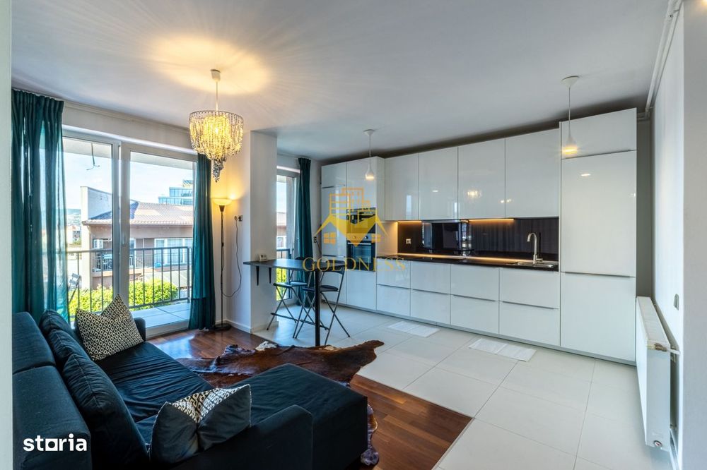 2 camere,modern,bloc Platinia,Central, zona NTT Data, Constanta, Meron