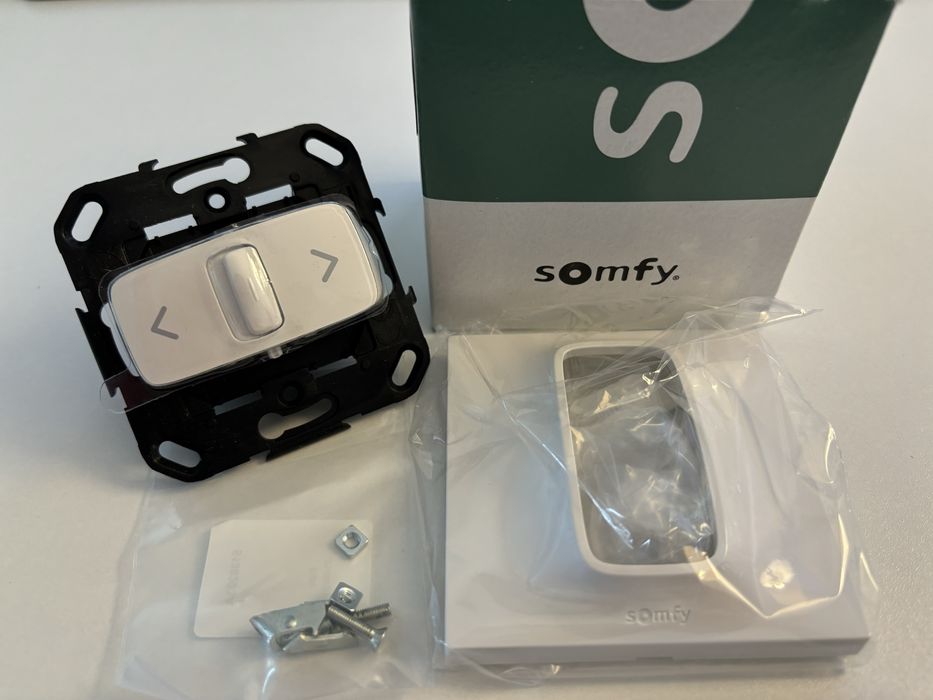 15 buc x Somfy Inis 80x80 - Intrerupator/ Comutator jaluzele