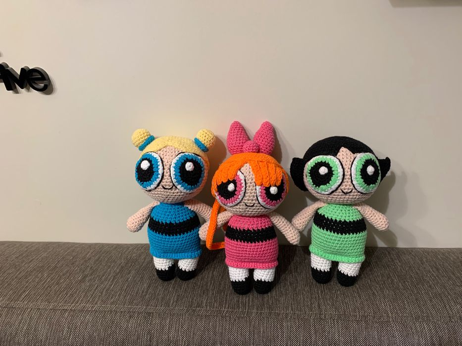 Плетени играчки на една кука