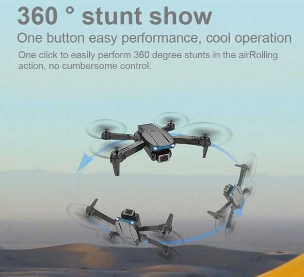 Дрон E99 с две камери 4K HD видео