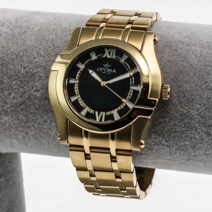 Ceas Optima – Quartz Swiss Made  - OSL238-GG-8  - Femei