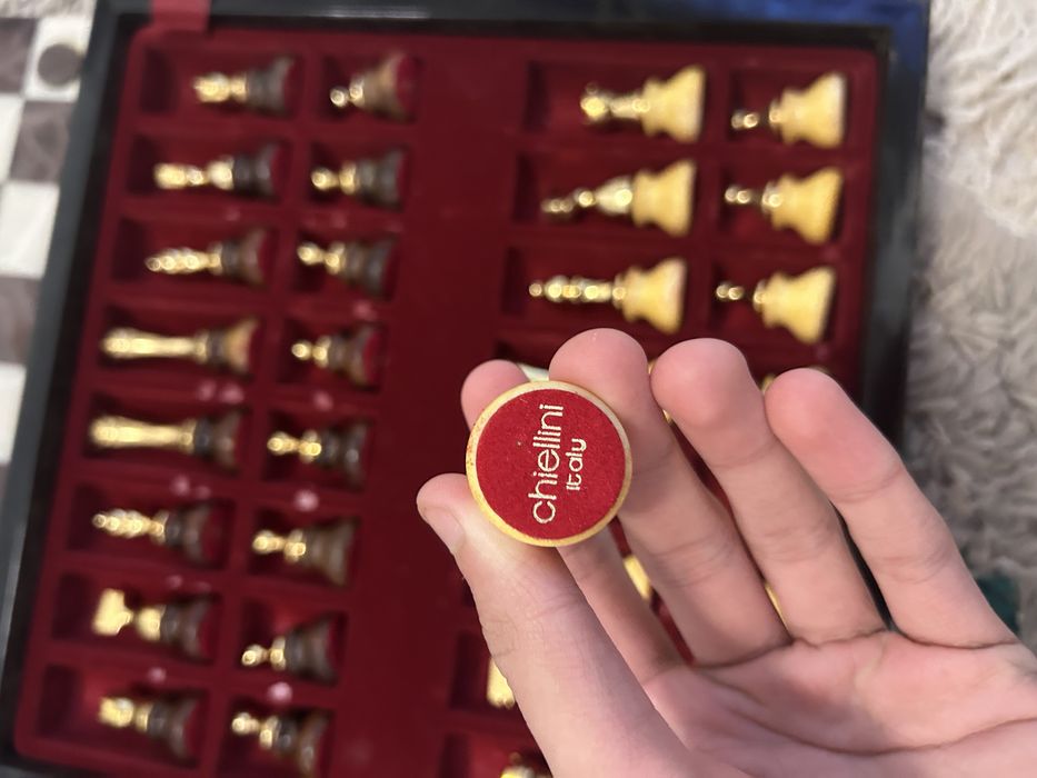 Tabla de sah din marmura