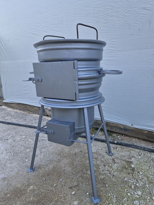 Печь для казана барбекю решётка