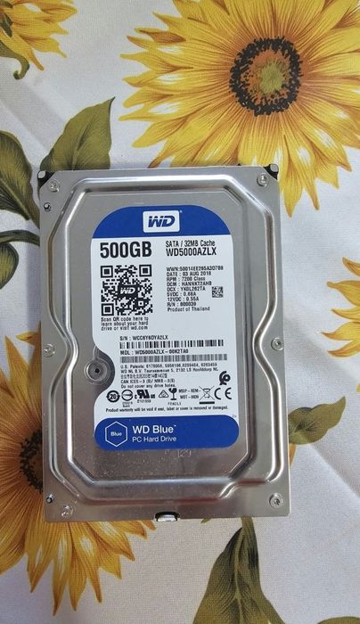 HDD WD 500 GB ,stare ok