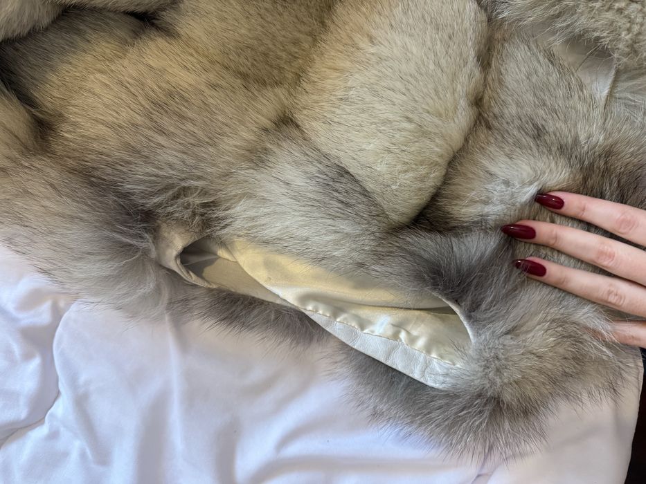 Елек с естествен косъм