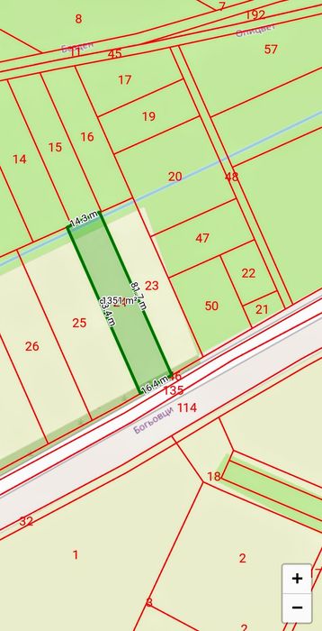Продава се Земеделски имот в с. Опицвет, Област София-област -  кв.м за 19 €/дка - Снимка #1