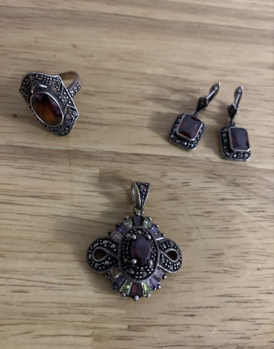 Серебряные серьги Bvlgari