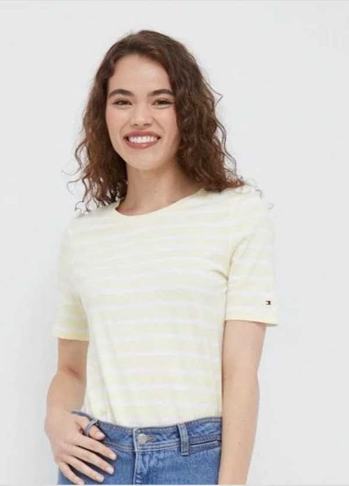 Tricou dama Tommy Hilfiger Marime XS / 100% Cotton