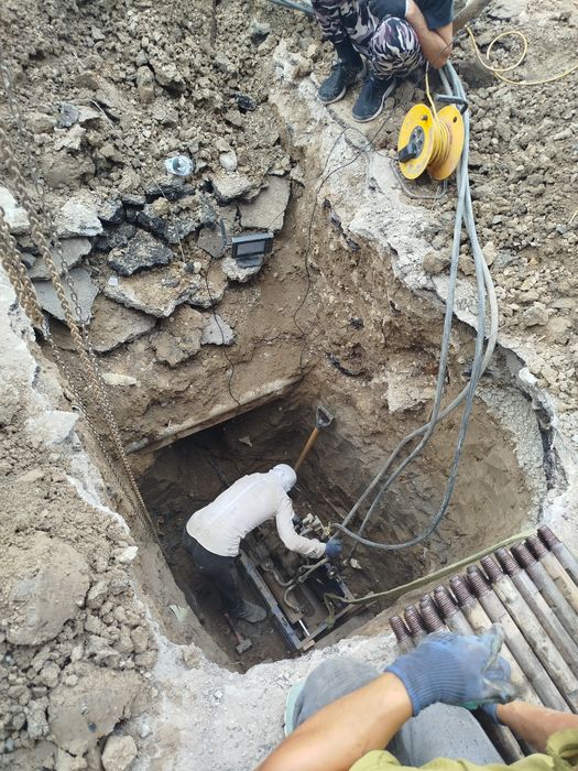 ГНБ прокол для коммуникации