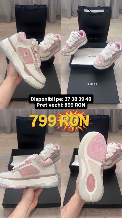 Amiri MA-1 Pink / Roz