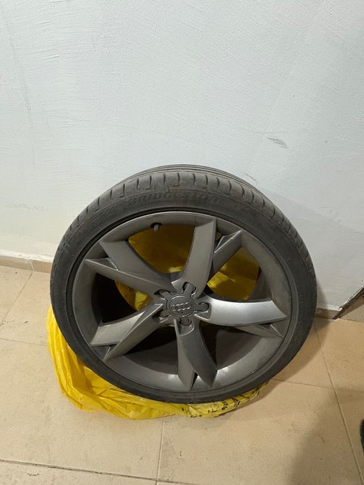 Джанти ауди 19 / НОВИ гуми bridgestone Potenza