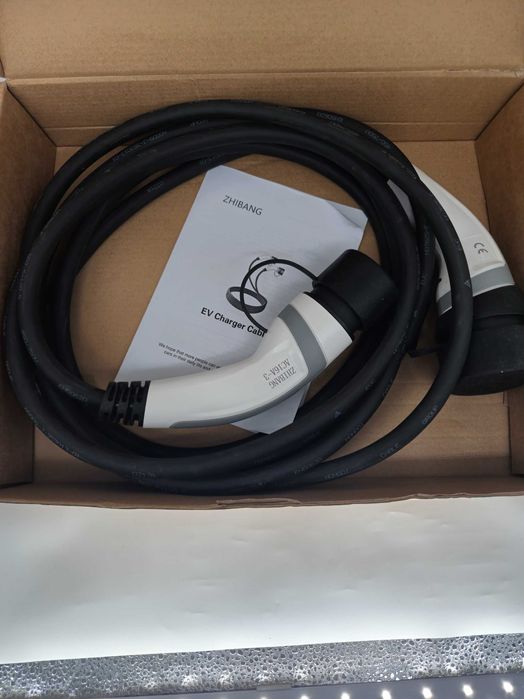 Cablu Incarcare EV ZHIBANG Type 2 (11kW, 3 Faze, 5m) - Resigilat