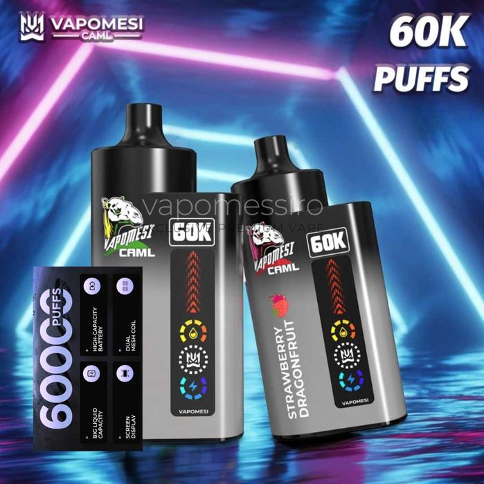 Pachet Doua Vapomesi CAML 60.000 Puffuri Original!