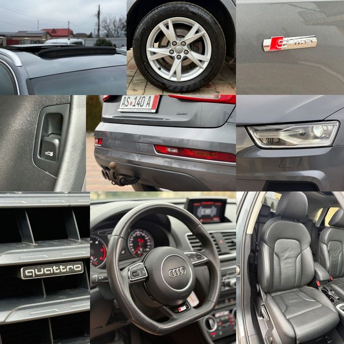 Audi Q3 Audi Q3 Automat S-Line 2.0 Tdi 150 cp Quattro 2017 Panorama