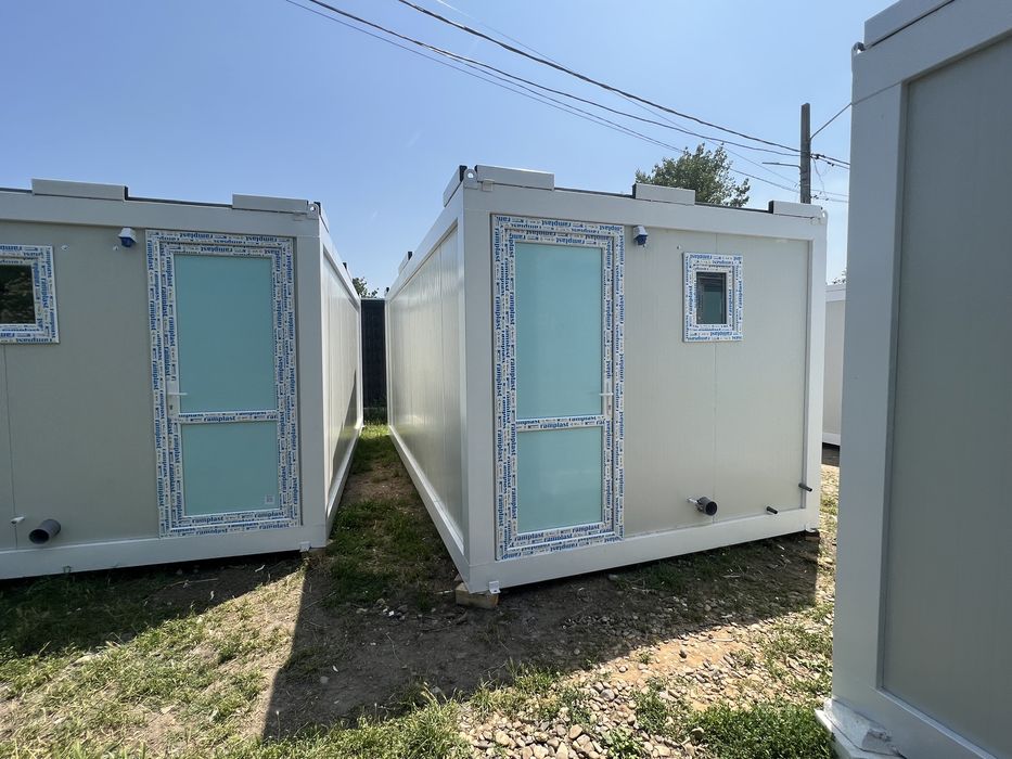 Containere organziare de santier Container de locuit vestiar birou