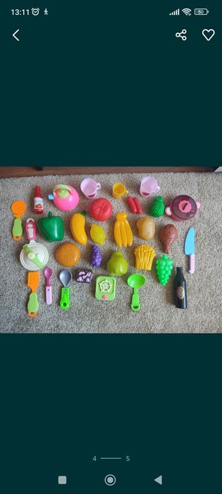 Много играчи за детска кухня