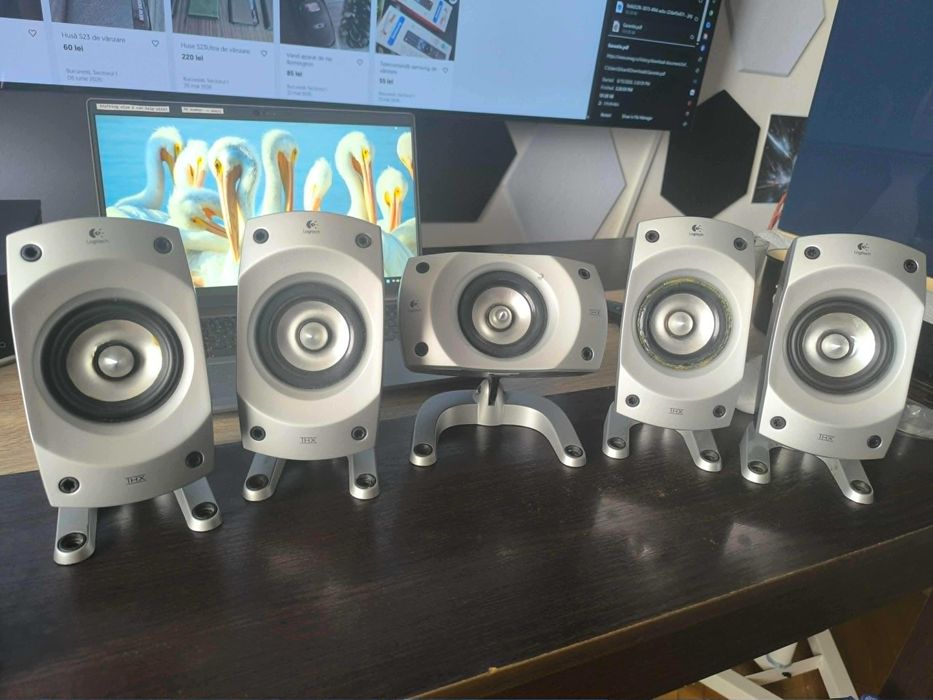 Vand sateliti Logitech Z5500, z2300 si X-530 (doar 100 lei tot pachetul)