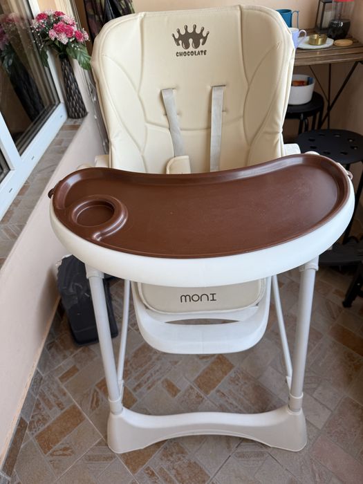 Стол за хранене Мони Chocolate