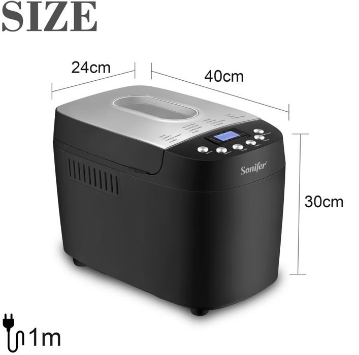 Новый в упаковке! Хлебопечка Sonifer SF 4025! Bread maker! Хлебопечки!
