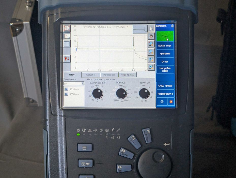 Рефлектометр оптический exfo FTB-200 v2