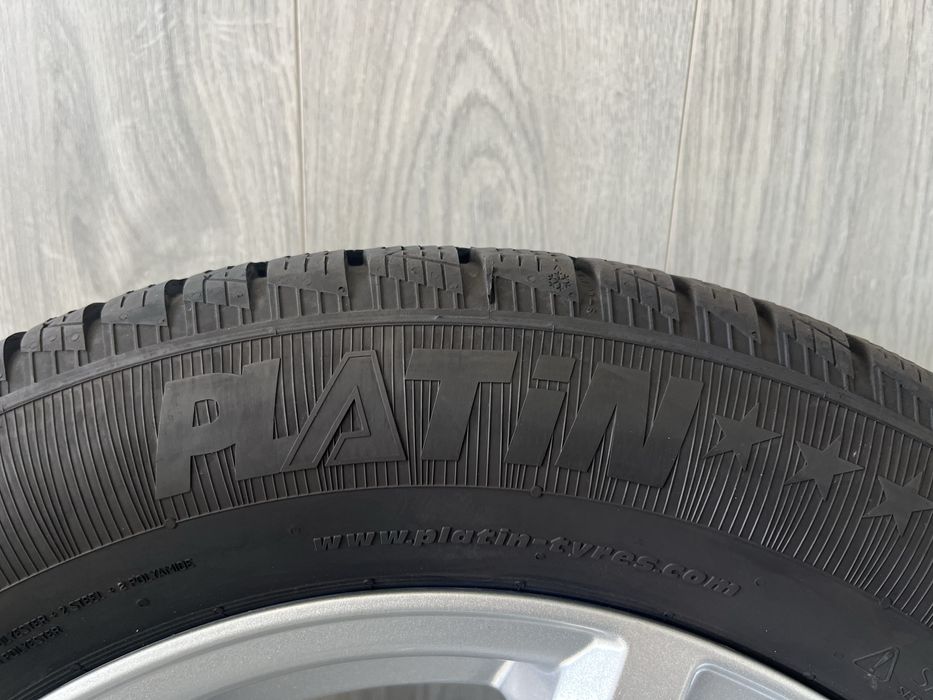 Джанти 16 цола 5х112 за Фолксваген, Шкода, със зимни гуми 215/60/16