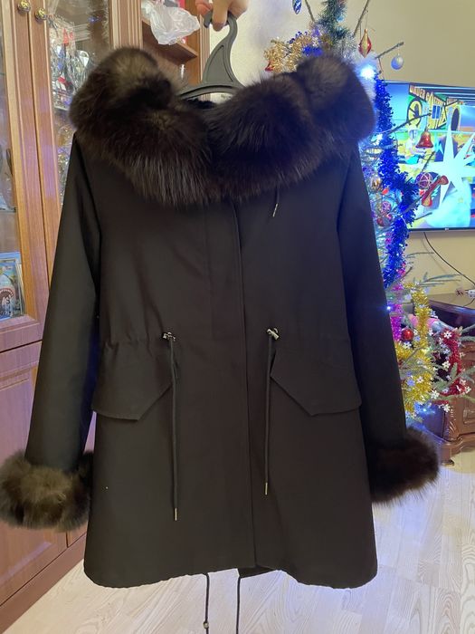 Парка норковая