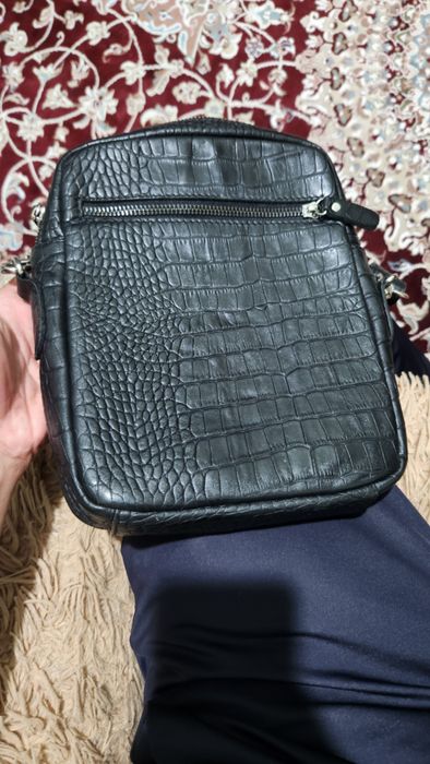 Sumka Black Gator erkaklar uchun