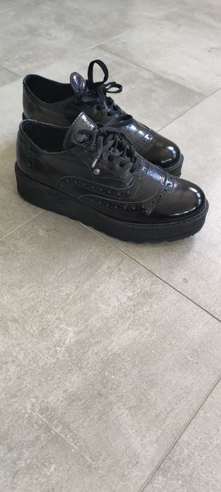 Маратонки "Skechers" чисто нови  и обувки от естествена кожа