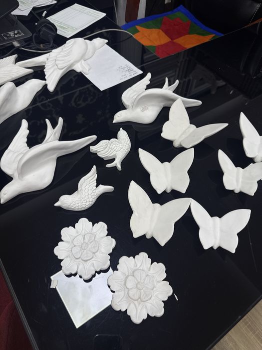 Подвесные фигурки гипс