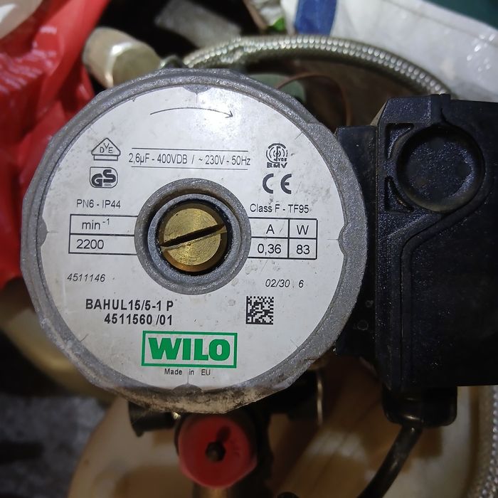 Pompă de circulație cu rotor umed Wilo
