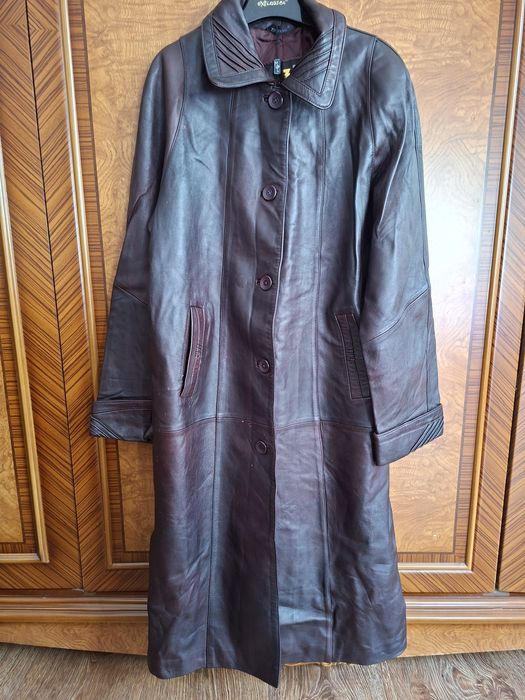 Плащ натуральная кожа Китай