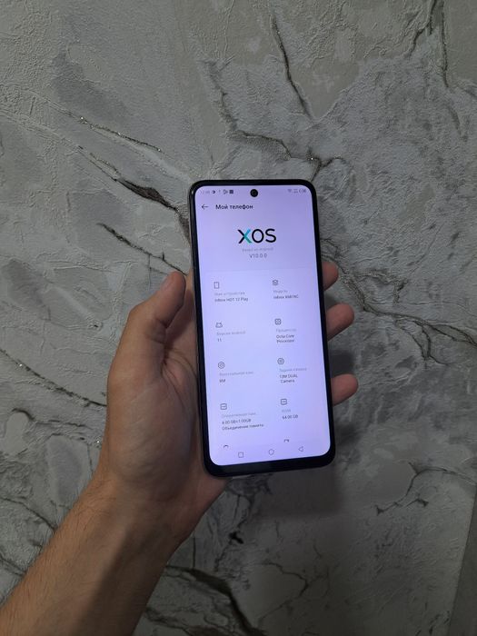 Продам infinix Hot 12 play память 64gb в отличном состоянии
