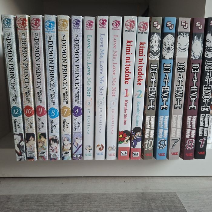 Манга haikyu, kaiju no8, death note и др
